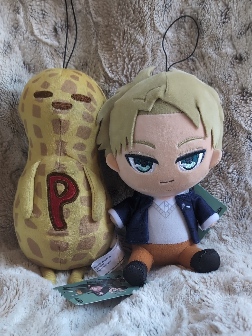 Spy x Family Lord Forger & Peanuts Plush Set